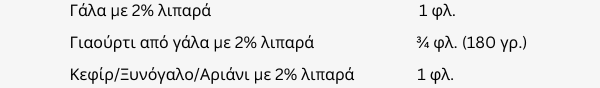 ισοδύναμα-ημιάπαχων-γαλακτοκομικών