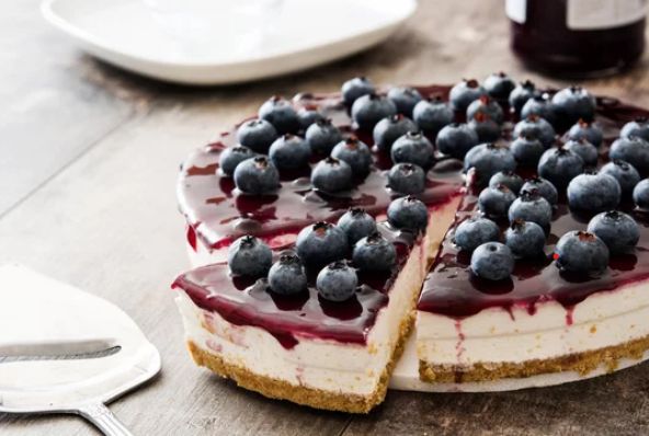 Cheesecake χωρίς ζάχαρη